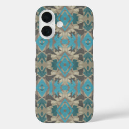 American Southwestern Patterned Art And Colors iPhone 16ケース