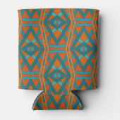 American Southwestern Style Pattern And Colors Art 缶クーラー (正面)