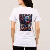 American Spirit:とはっきりしたFree Women's T-shirt トライブレンドTシャツ (裏面)