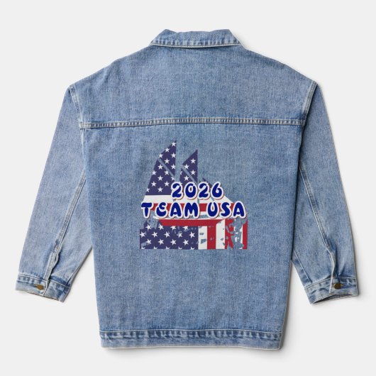 American Spirit デニムジャケット (裏面)