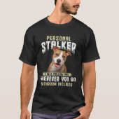American Staffordshire Terrier Personal Stalker Tシャツ (正面)