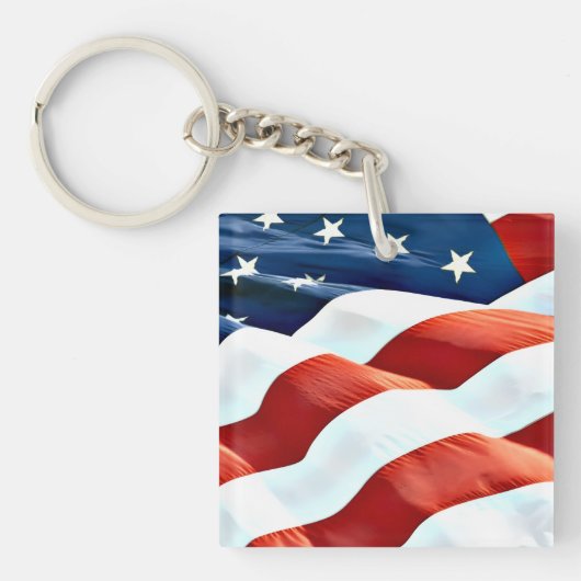 "American Style" Acrylic Keychain キーホルダー (正面)