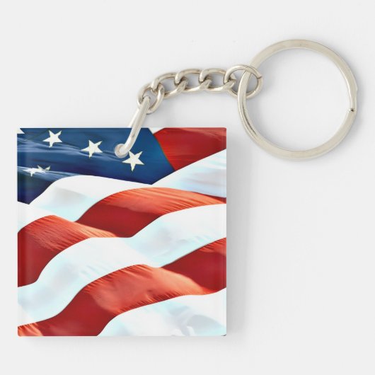 "American Style" Acrylic Keychain キーホルダー (裏面)