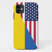 American support towards Ukraine Sherpa Blanket Case-Mate iPhoneケース (裏面)