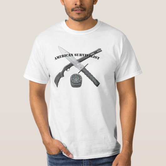 AMERICAN SURVIVALIST Tシャツ (正面)