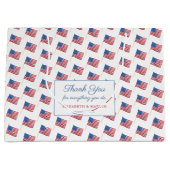 American Thank You For Your Service 気に Package (Am ラージペーパーバッグ (正面)