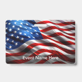 American Theme Budget Event Badges バッジ (正面)