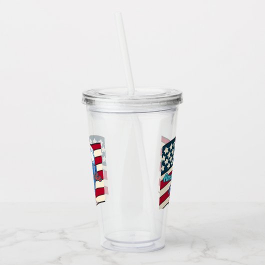 American vibe アクリルタンブラー (左)