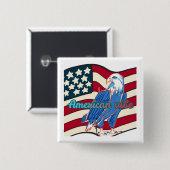 American vibe 缶バッジ (正面&裏面)