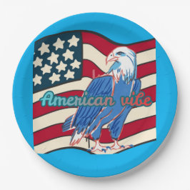 American vibe azure ペーパープレート