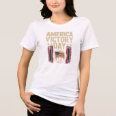 American Victory Day 1776 2026 トライブレンドＴシャツ (正面)