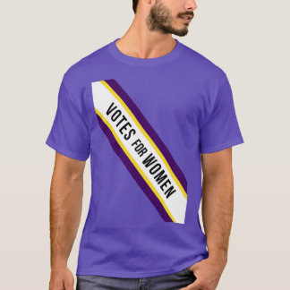 American Votes for Women Suffragette Sash Tシャツ
