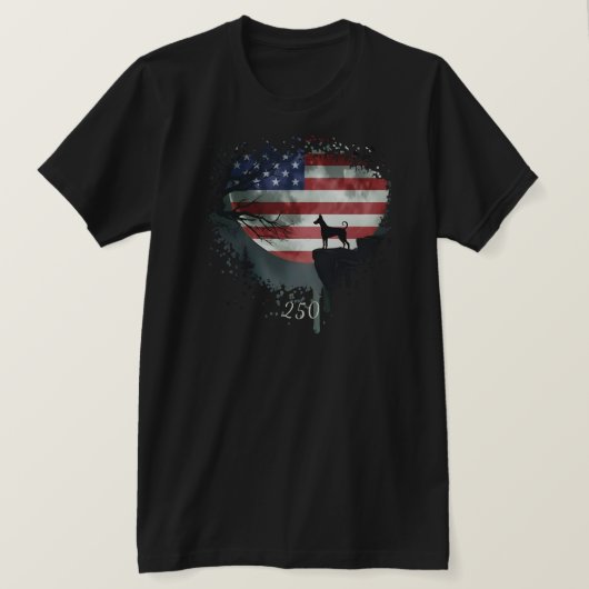 American Watchdog - Doberman Pinscher T-Shirt Tシャツ (デザイン正面)