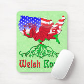 American Welsh Roots Mousemat マウスパッド (マウス)