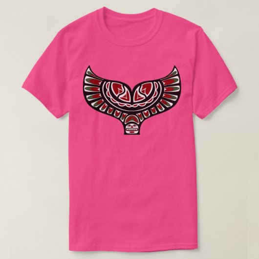 American Whale Tail Tシャツ (デザイン正面)