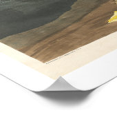 American White Pelican by Audubon Poster ポスター (角)