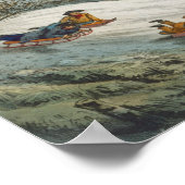 American Winter Scenes - F Palmer Fine Art Poster ポスター (角)