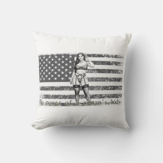 American woman クッション