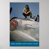 American WWII Pilot MAAFA ポスター (正面)