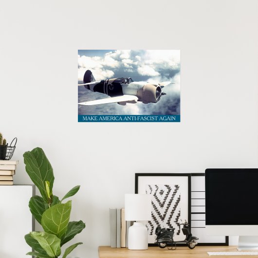 American WWII Plane MAAFA ポスター (ホームオフィス)