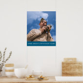 American WWII Radio Operator MAAFA ポスター (キッチン)