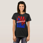 Americana, City, Flag, BJJ, Jiu-Jitsu, MMA, Fighti Tシャツ (正面フル)