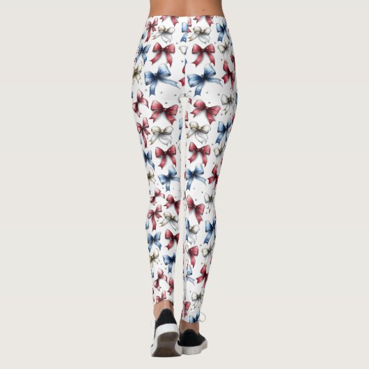 Americana Coquette Bow Leggings レギンス (裏面)