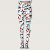 Americana Coquette Bow Leggings レギンス (正面)