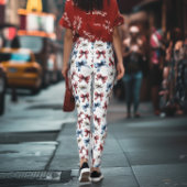 Americana Coquette Bow Leggings レギンス