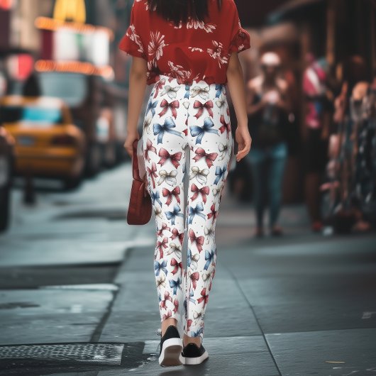 Americana Coquette Bow Leggings レギンス