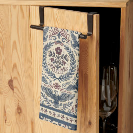 Americana Eagles Floral Stars & Stripes ID1298 キッチンタオル