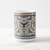 Americana Eagles Floral Stars & Stripes ID1298 コーヒーマグカップ (中央)