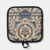 Americana Eagles Floral Stars & Stripes  ID1298 鍋敷き (正面)