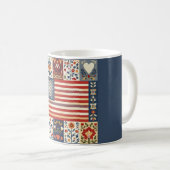 Americana Folk Art Mug コーヒーマグカップ (正面右)