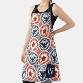 Americana Heritage Eagle Emblem Monogram エプロン (インサイチュ)