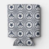 Americana Heritage Eagle Medallion Monogram 缶クーラー (裏面)