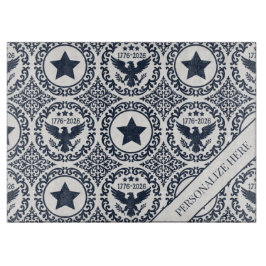 Americana Heritage Eagle Medallion (Navy Cream) カッティングボード
