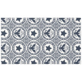 Americana Heritage Eagle Medallion (Navy Cream) テーブルクロス (正面(横))