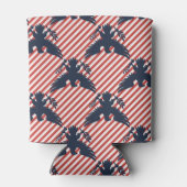 Americana Heritage Eagle Stripe Monogram 缶クーラー (裏面)
