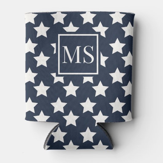 Americana Heritage Star Monogram 缶クーラー (正面)