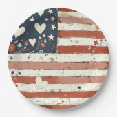 Americana Paper Plates ペーパープレート (正面)