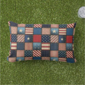Americana Patchworkイメージ アウトドアクッション (芝生)