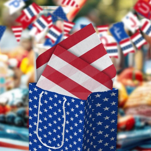 Americana Red And White Stripes 薄葉紙