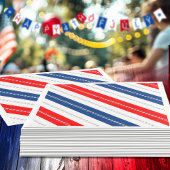 Americana Red White Blue Stars & Stripes