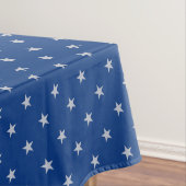 Americana Spangled Stars on Light Navy Blue  テーブルクロス (インサイチュ)