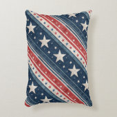 Americana/Stars Stripes/Patriotic アクセントクッション (正面(垂直))