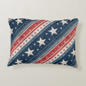Americana/Stars Stripes/Patriotic アクセントクッション (裏面)