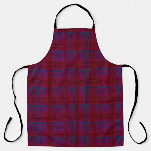 Americana Weathered Plaid Apron エプロン (正面)