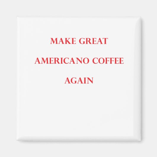 Americano_2 マグネット (正面)