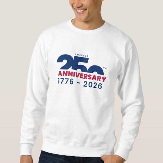 America's 250th anniversary スウェットシャツ (正面)